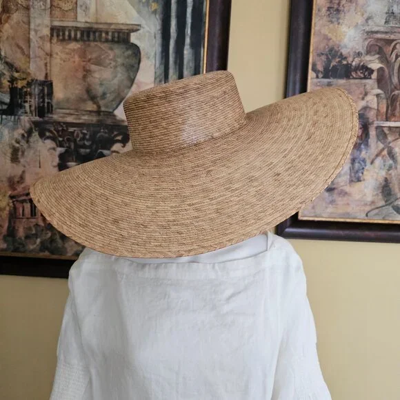 Lack of Color Hat, 100% Palm Leaf. Made in Mexico, Size L/XL, Ultra wide - Picture 6 of 12